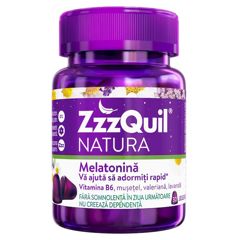 Melatonina, ZZZQuil Natura | 30 jeleuri