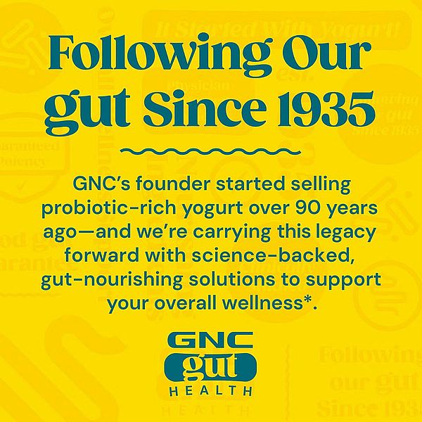 GNC Gut Health Women’s Probiotic, Probiotic pentru Flora Vaginala, LAB4, 30 Miliarde UFC, cu Merisor si Lactoferrin | 30 cps — poza produs 10/10