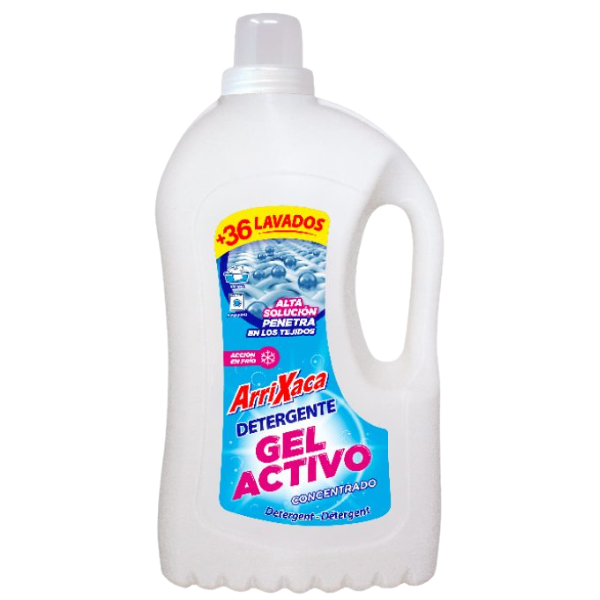 Poza produs Detergent-gel activ concentrat Arrixaca, Arom | 2850 ml