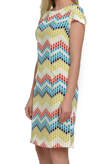 Poza produs Rochie CV18073 SIZE ivoire/fistic/turcoaz/corai, Cesy | marimea XXXL