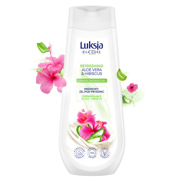 Poza produs GEL CREMA DE DUS SILK CARE REFRESHING ALOE VERA SI HIBISCUS 500ML