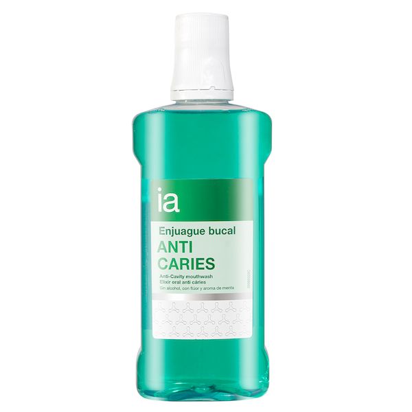 Poza produs Apa de gura mentolata anticarie, Interapothek | 500 ml