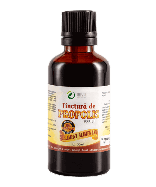 Poza produs Tinctura de propolis 30%, Adya Green Pharma | 50 ml
