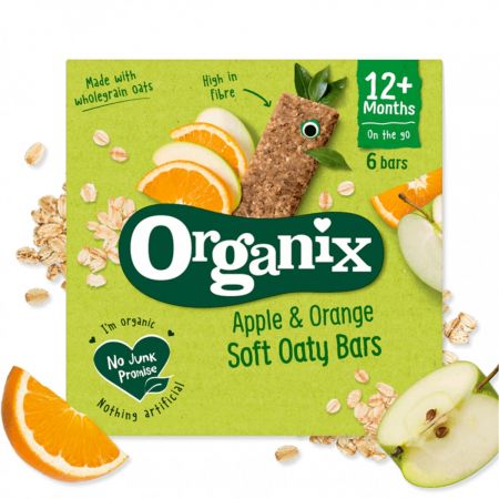 Poza produs BATOANE ECOLOGICE BIO DIN OVAZ INTEGRAL CU MERE SI PORTOCALE 12+ LUNI  100512