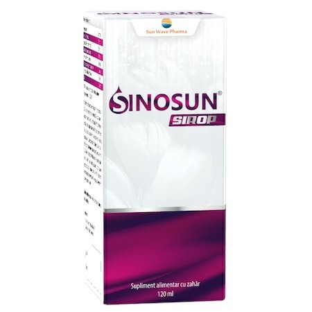 Poza produs SinoSun sirop, Sun Wave Pharma | 120 ml