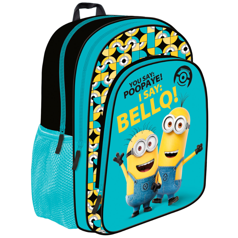 Poza produs Ghiozdan scoala MINIONS, STM | 38x29x18 cm