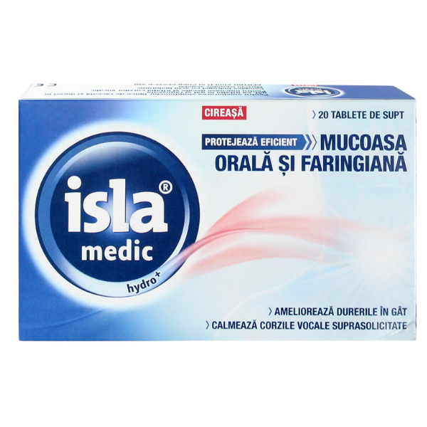 Poza produs Isla Medic Voice Hydro+ Cirese, Engelhard Arzneimittel | 20 tablete