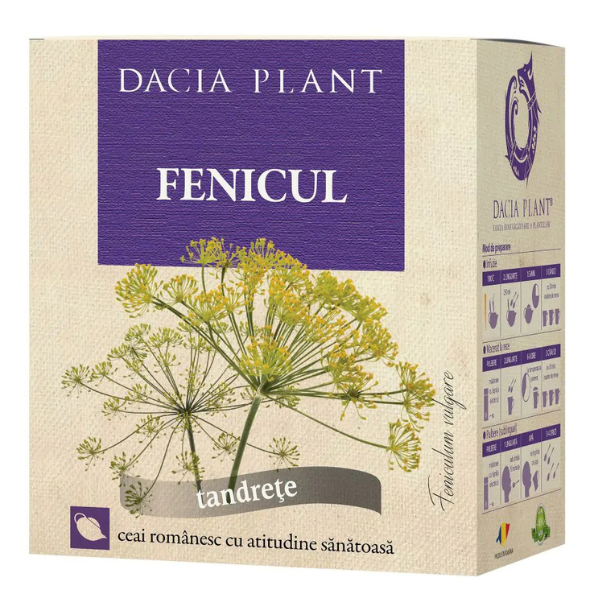 Poza produs Ceai Fenicul, Dacia Plant | 50 g