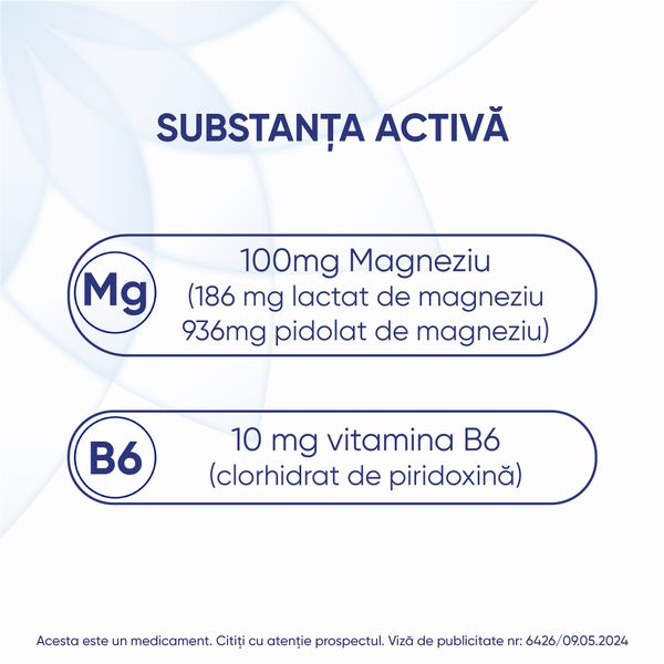 Poza produs Magne B6 solutie orala 100 mg/10 mg, Sanofi | 110 fiole x 10 ml