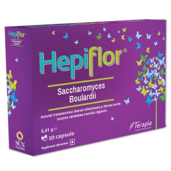 Poza produs Hepiflor Saccharomyces Boulardii, Terapia | 10 plicuri, Terapia