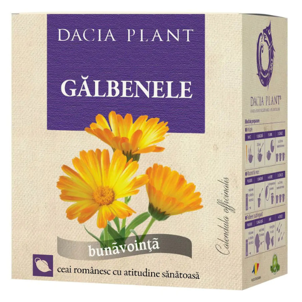 Poza produs Ceai Galbenele, Dacia Plant | 50 g