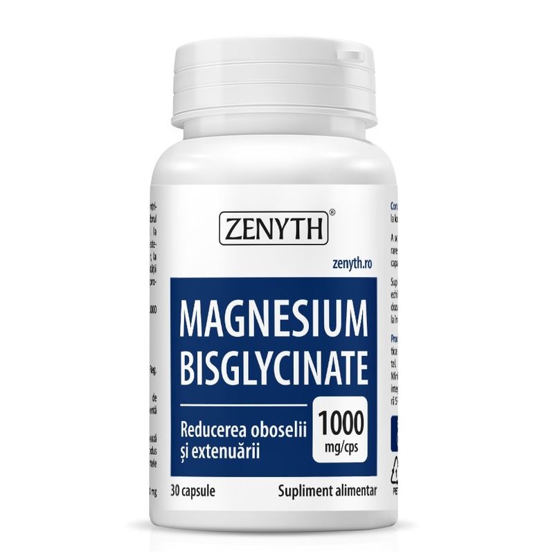 Poza produs Magnesium Bisglycinate, Zenyth | 30 capsule
