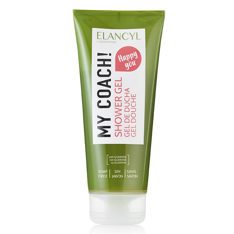 Poza produs Gel de dus cu guarana My coach, Elancyl | 200 ml
