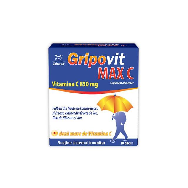 Poza produs Gripovit Max C | 10 plicuri
