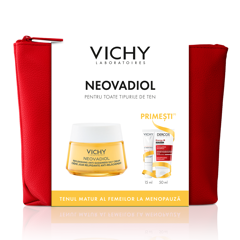 Pachet crema Neovadiol + Fluid SPF 50+ Capital Soleil + Sampon Aminexil Dercos, Vichy | 50 ml + 15 ml + 50 ml