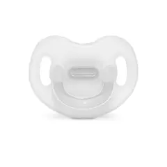 Suzeta anatomica din silicon SX Pro 0-6 luni, transparenta, Colour Essence, Suavinex