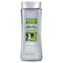 Sampon si gel de dus 4 in 1 Power Men Active, Joanna | 300 ml