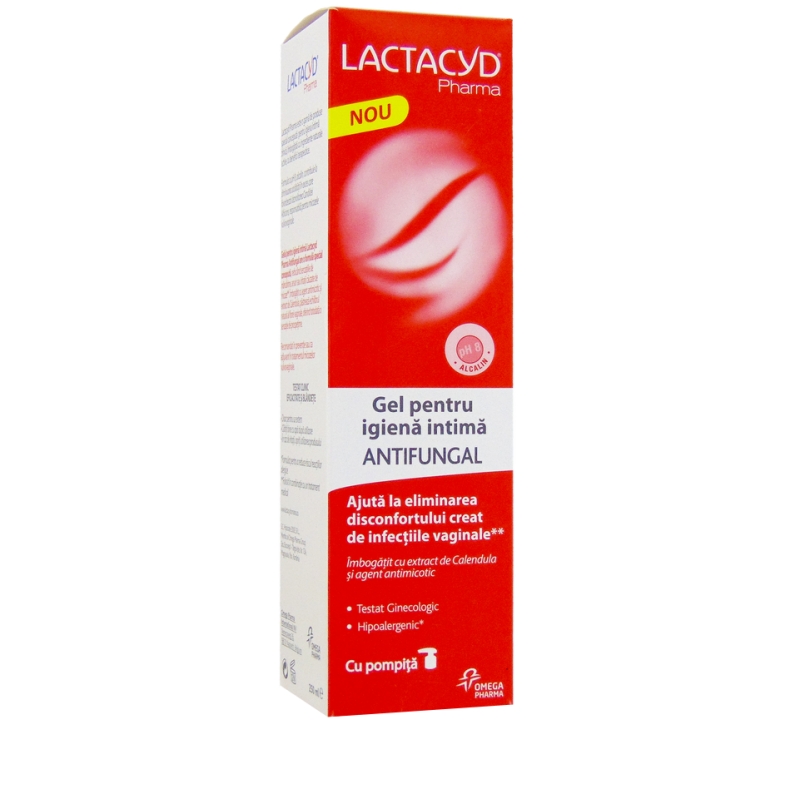 Poza produs LACTACYD GEL ANTIFUNGAL 250ML
