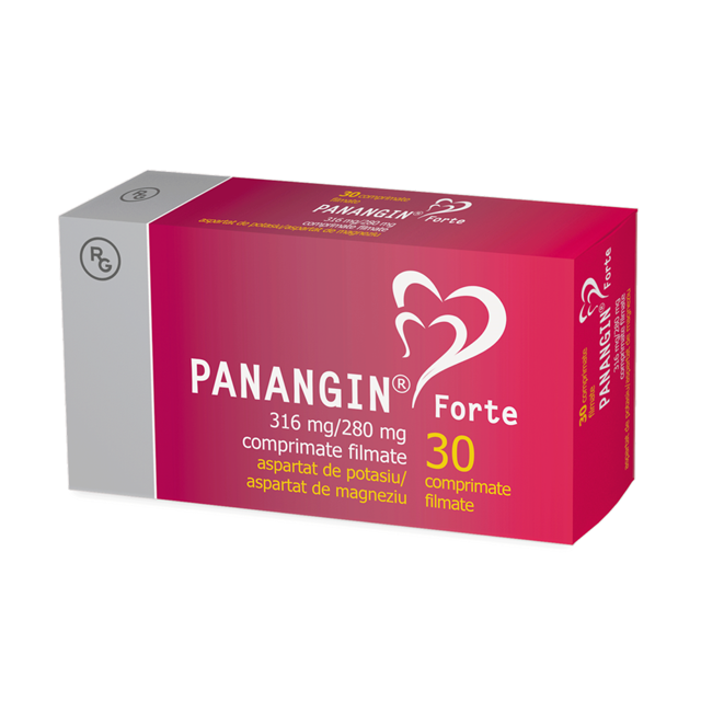 Poza produs PANANGIN FORTE 316 MG/280 MG X 30