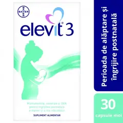 Elevit 3, Bayer | 30 capsule moi