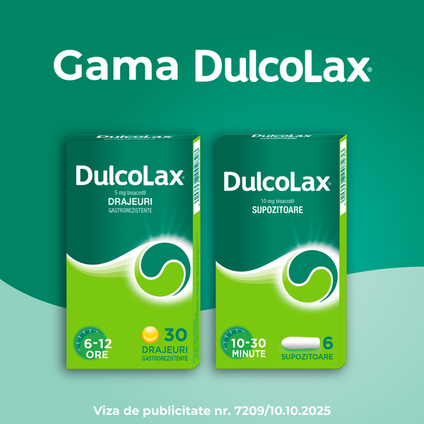 Poza produs Dulcolax 5 mg drajeuri gastrorezistente, Opella Healthcare | 30 drajeuri gastrorezistente