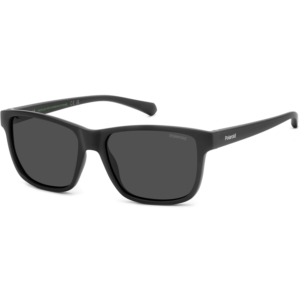 Poza produs Ochelari de soare copii PLD 8057/S 003 5X 50 Matte Black, Polaroid | 1 buc
