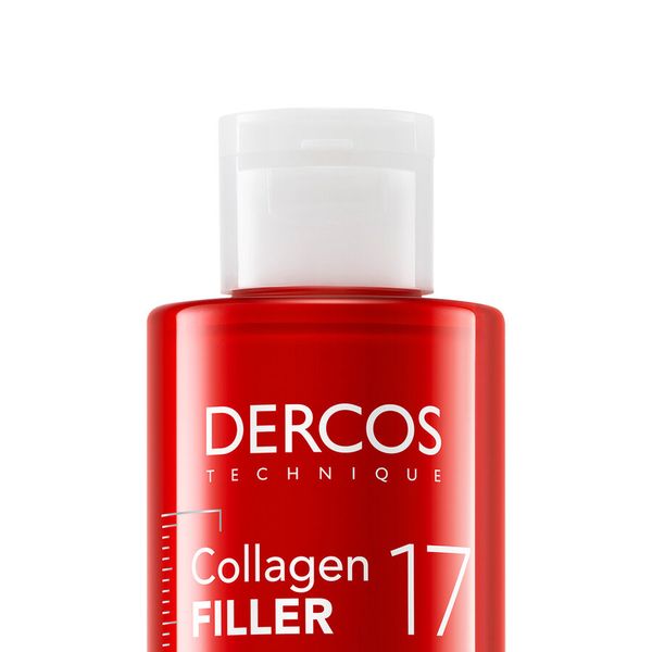 Poza produs Sampon ultra-reparator pentru par deteriorat si fragil Dercos Collagen 17 Filler, Vichy | 200 ml