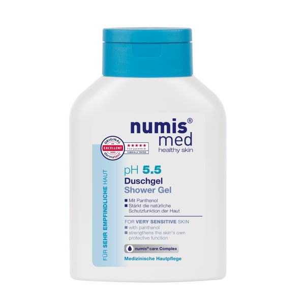 Gel de dus pH 5.5, Numismed | 200 ml — poza produs 1/2