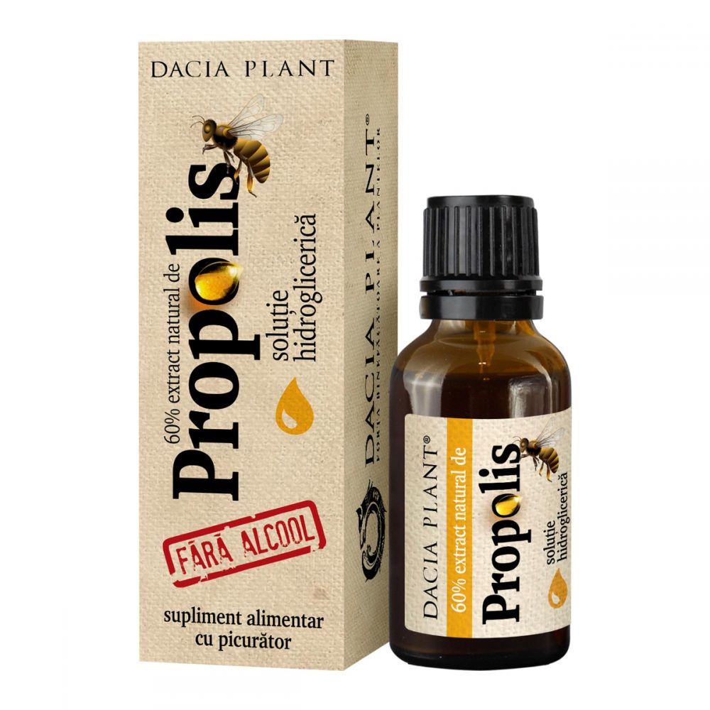Poza produs PROPOLIS EXTRACT NATURAL FARA ALCOOL CU PICURATOR 20ML