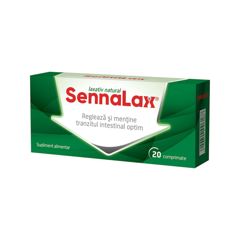 SennaLax laxativ natural | 20 comprimate