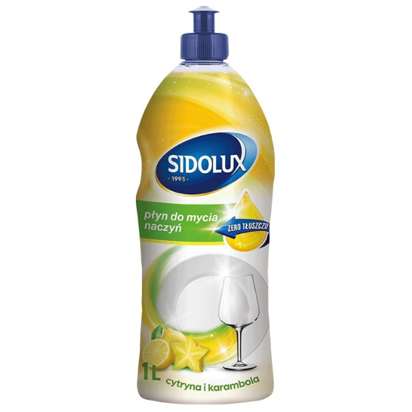 Poza produs Gel concentrat vesela Lemon si Carambola Sidolux Dish Spa, Lakma | 1 L