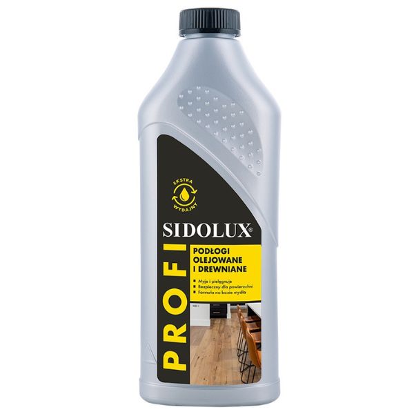 Poza produs Solutie curatare podele lemn uleiate cu ulei Jojoba Sidolux Profi, Lakma | 900 ml