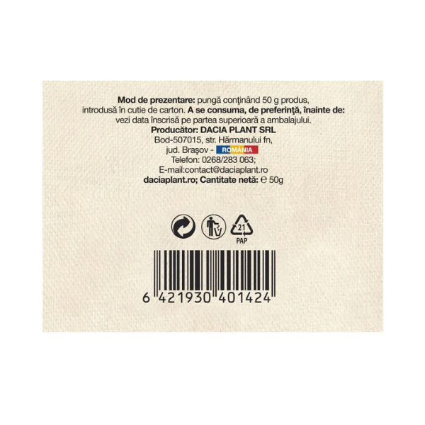 Poza produs Ceai Roinita, Dacia Plant | 50 g
