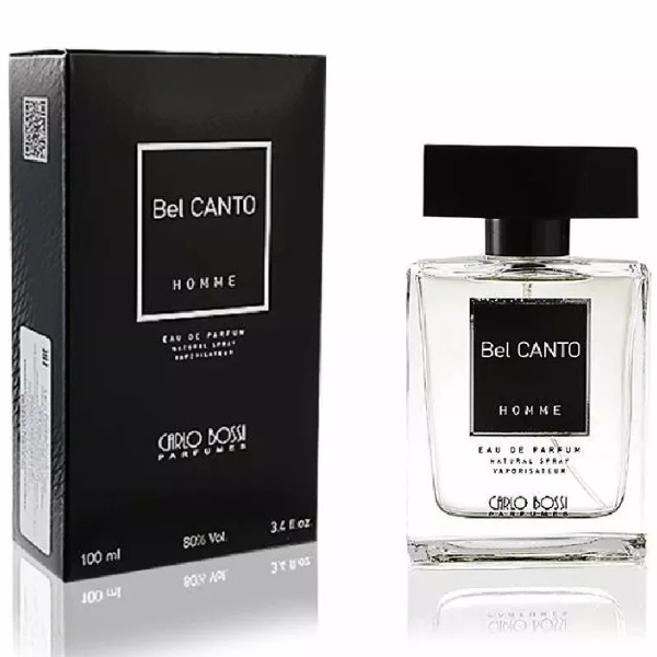 Poza produs Apa de parfum pentru barbati Bel Canto Black, Carlo Bossi | 100 ml