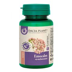 Emocalm cu melatonina, 5 mg, Dacia Plant | 60 comprimate