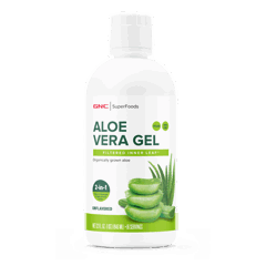 Aloe Vera Gel Organic fara aroma Superfoods, GNC | 946 ml