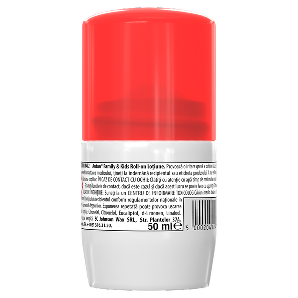 Roll-on lotiune repelent impotriva insectelor Family&Kids, Autan | 50 ml — poza produs 2/2
