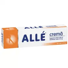 ALLE 10 MG+250 UI/GRAM X 1