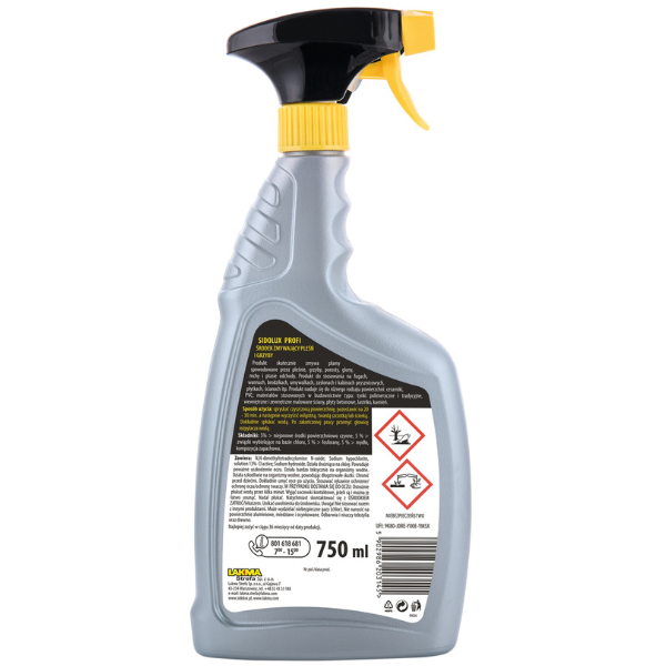 Poza produs Spray Antimucegai si Antifungi Sidolux Profi, Lakma | 750 ml