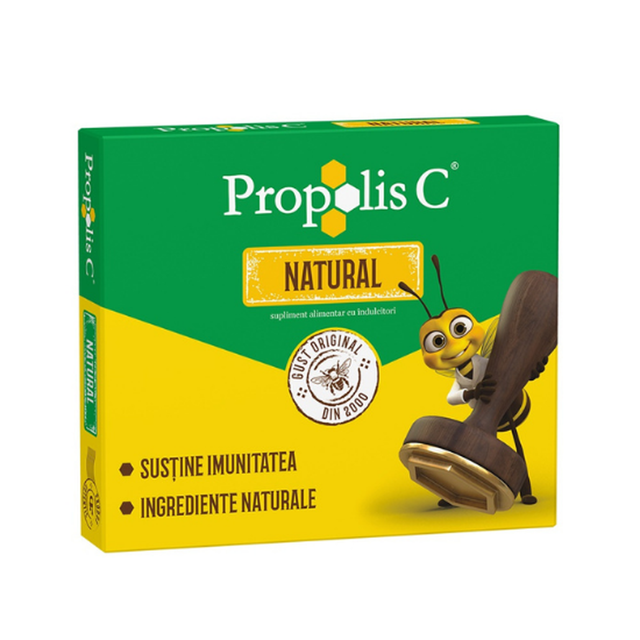 Poza produs PROPOLIS C NATURAL 30COMPR