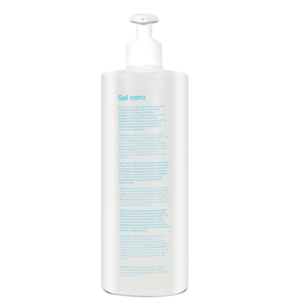 Poza produs Gel de dus natural pentru piele sensibila, cu dispenser, Interapothek | 750 ml