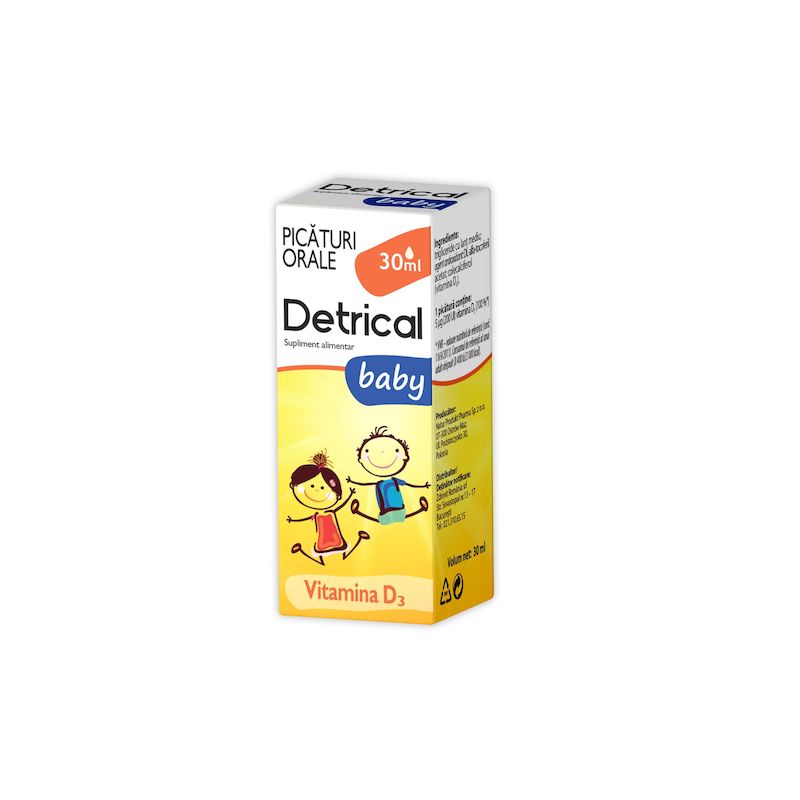 Poza produs Detrical Baby picaturi orale | 30 ml