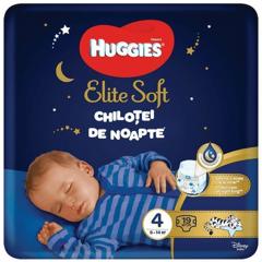 Huggies Elite Soft Pants chilotei de noapte nr.4, 9-14 kg | 19 bucati