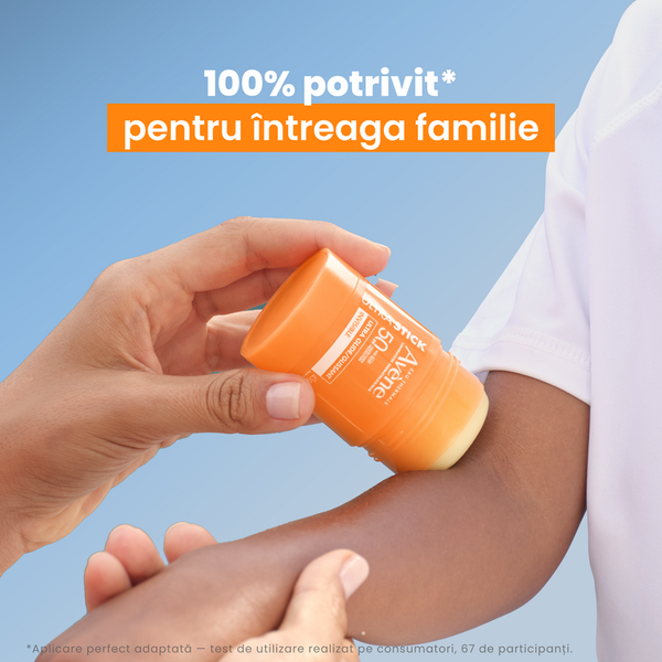 Stick invizibil pentru protectie solara SPF 50 Ultra Stick Sun Care, Avene | 45 g — poza produs 6/7