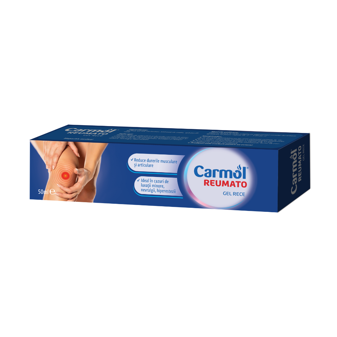 Poza produs Carmol Reumato gel rece, Biofarm | 50 ml