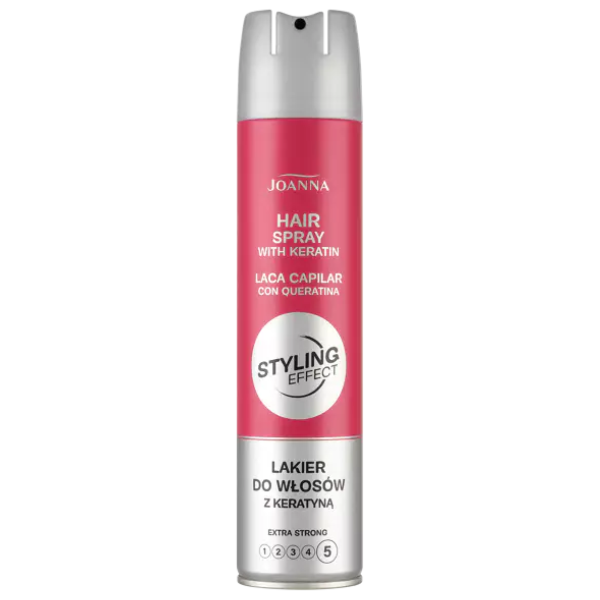 Poza produs Fixativ de par cu keratina Extra Strong Styling Effect, Joanna | 250 ml