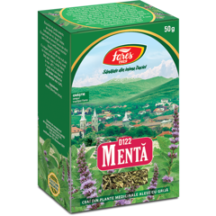 Menta, iarba, D122, ceai la punga, Fares | 50G