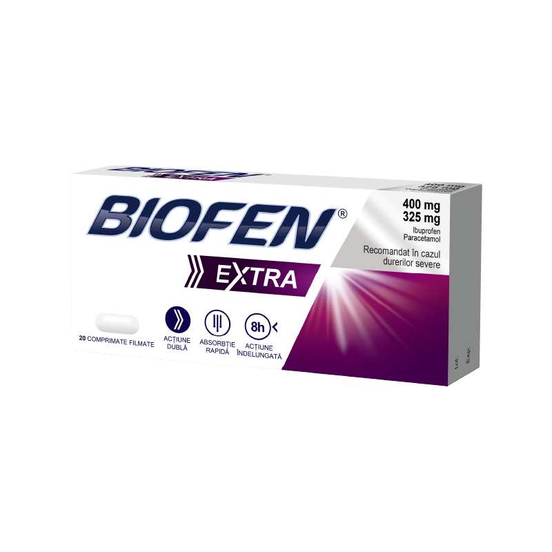 Poza produs BIOFEN EXTRA 400 MG/325 MG X 20