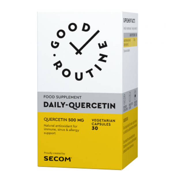 Poza produs Good Routine Daily-Quercetin, Secom | 30 capsule