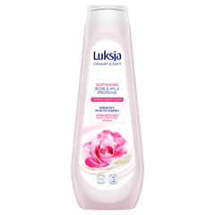 Gel spuma de baie CREAMY & SOFT Softening, Luksja | 900 ml